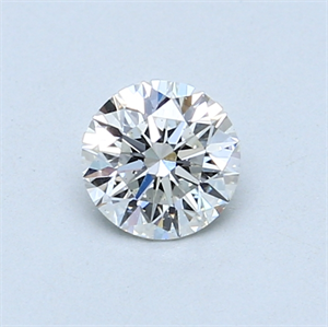 Picture of 0.51 Carats, Round Diamond with Very Good Cut, F Color, VS2 Clarity and Certified by GIA