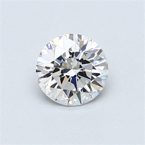 Picture of 0.55 Carats, Round Diamond with Excellent Cut, D Color, VS2 Clarity and Certified by GIA