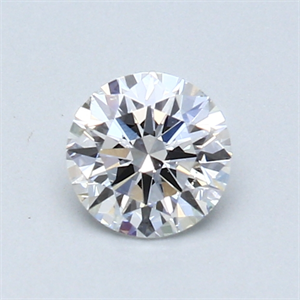 Picture of 0.57 Carats, Round Diamond with Very Good Cut, D Color, VS2 Clarity and Certified by GIA