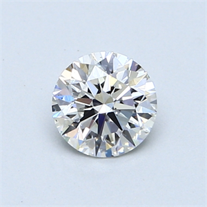 Picture of 0.59 Carats, Round Diamond with Very Good Cut, E Color, VS2 Clarity and Certified by GIA