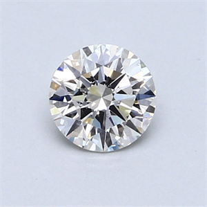 Picture of 0.60 Carats, Round Diamond with Excellent Cut, E Color, VS1 Clarity and Certified by GIA