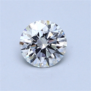 Picture of 0.62 Carats, Round Diamond with Excellent Cut, D Color, SI1 Clarity and Certified by GIA