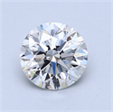 1.00 Carats, Round Diamond with Very Good Cut, E Color, VS1 Clarity and Certified by GIA