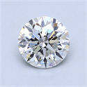 1.00 quilates, Redondo Diamante , Color F, claridad VS1 y certificado por GIA