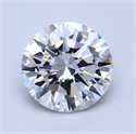 1.00 Carats, Round Diamond with Very Good Cut, D Color, SI1 Clarity and Certified by GIA