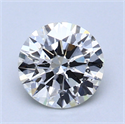 1.04 quilates, Redondo Diamante , Color I, claridad SI1 y certificado por GIA