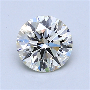 Picture of 1.09 Carats, Round Diamond with Excellent Cut, H Color, IF Clarity and Certified by EGL
