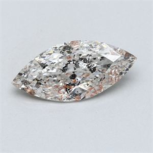 Picture of 0.95 Carats, Marquise Diamond with  Cut, I Color, I2 Clarity and Certified by GIA