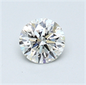 0.53 quilates, Redondo Diamante , Color I, claridad VS1 y certificado por GIA