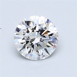 Picture of 0.85 Carats, Round Diamond with Very Good Cut, E Color, SI1 Clarity and Certified by GIA