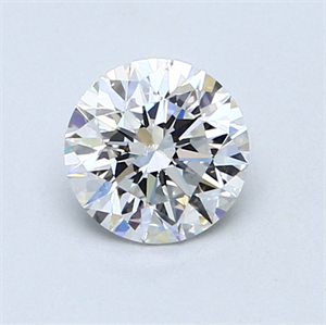 Picture of 0.84 Carats, Round Diamond with Very Good Cut, D Color, VS2 Clarity and Certified by GIA