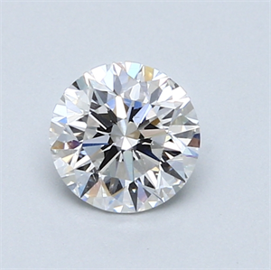 Picture of 0.82 Carats, Round Diamond with Very Good Cut, D Color, SI2 Clarity and Certified by GIA
