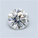 0.81 quilates, Redondo Diamante , Color G, claridad SI1 y certificado por GIA