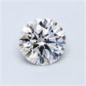 0.73 Carats, Round Diamond with Excellent Cut, G Color, VS2 Clarity and Certified by GIA