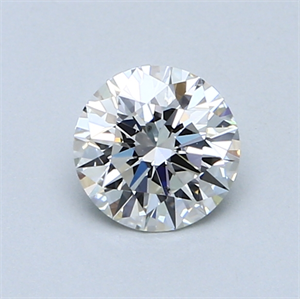 Picture of 0.73 Carats, Round Diamond with Excellent Cut, F Color, VS2 Clarity and Certified by GIA