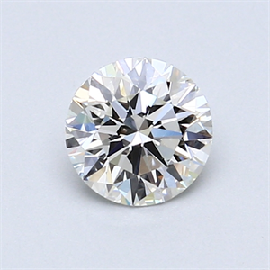 Picture of 0.73 Carats, Round Diamond with Excellent Cut, G Color, VS2 Clarity and Certified by GIA