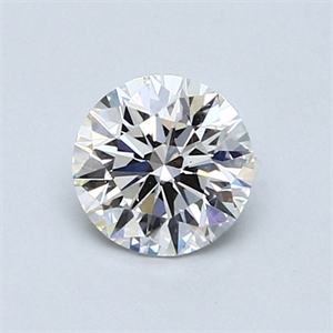 Picture of 0.72 Carats, Round Diamond with Excellent Cut, G Color, VS2 Clarity and Certified by GIA