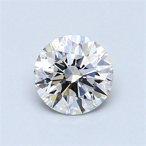Picture of 0.71 Carats, Round Diamond with Excellent Cut, G Color, SI1 Clarity and Certified by GIA