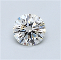 0.71 quilates, Redondo Diamante , Color I, claridad SI1 y certificado por GIA