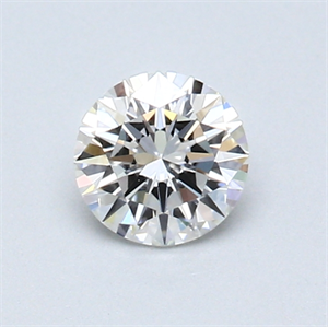 Picture of 0.49 Carats, Round Diamond with Excellent Cut, G Color, VVS2 Clarity and Certified by GIA
