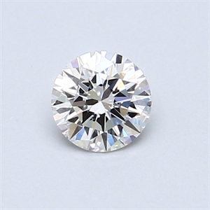 Picture of 0.46 Carats, Round Diamond with Excellent Cut, G Color, VVS2 Clarity and Certified by GIA