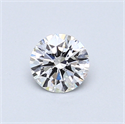 0.46 Carats, Round Diamond with Very Good Cut, D Color, VS1 Clarity and Certified by GIA