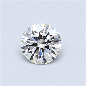 Picture of 0.46 Carats, Round Diamond with Very Good Cut, D Color, VS1 Clarity and Certified by GIA