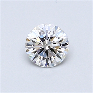 Picture of 0.45 Carats, Round Diamond with Excellent Cut, E Color, VVS1 Clarity and Certified by GIA