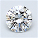 1.51 Carats, Round Diamond with Very Good Cut, F Color, VS2 Clarity and Certified by GIA