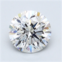 1.50 Carats, Round Diamond with Very Good Cut, D Color, VS2 Clarity and Certified by GIA
