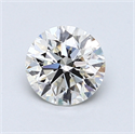 0.95 Carats, Round Diamond with Very Good Cut, J Color, VS1 Clarity and Certified by GIA
