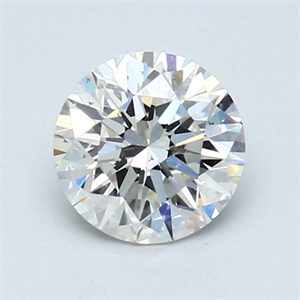 Picture of 0.92 Carats, Round Diamond with Very Good Cut, H Color, VS2 Clarity and Certified by GIA