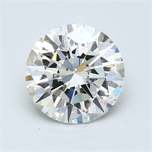 Picture of 0.91 Carats, Round Diamond with Excellent Cut, I Color, VS2 Clarity and Certified by GIA