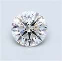 0.91 Carats, Round Diamond with Very Good Cut, E Color, VS1 Clarity and Certified by GIA