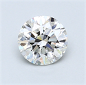 0.90 Carats, Round Diamond with Very Good Cut, G Color, VS2 Clarity and Certified by GIA