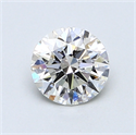 0.84 Carats, Round Diamond with Excellent Cut, G Color, VS2 Clarity and Certified by GIA