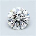 0.82 Carats, Round Diamond with Excellent Cut, E Color, VS2 Clarity and Certified by GIA