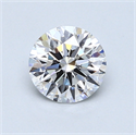 0.82 quilates, Redondo Diamante , Color E, claridad VS2 y certificado por GIA