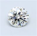 0.81 Carats, Round Diamond with Excellent Cut, I Color, VVS1 Clarity and Certified by GIA