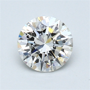 Picture of 0.80 Carats, Round Diamond with Very Good Cut, H Color, VS1 Clarity and Certified by GIA
