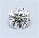 0.80 Carats, Round Diamond with Excellent Cut, G Color, VVS2 Clarity and Certified by GIA