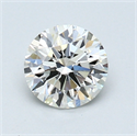 0.80 Carats, Round Diamond with Very Good Cut, J Color, VVS1 Clarity and Certified by GIA