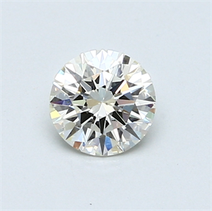 Picture of 0.56 Carats, Round Diamond with Excellent Cut, L Color, VS2 Clarity and Certified by GIA