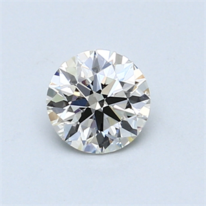 Picture of 0.56 Carats, Round Diamond with Excellent Cut, I Color, VVS1 Clarity and Certified by GIA