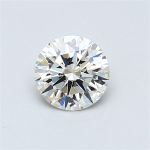 Picture of 0.54 Carats, Round Diamond with Excellent Cut, K Color, VVS2 Clarity and Certified by GIA