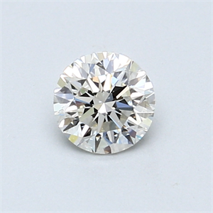 Picture of 0.51 Carats, Round Diamond with Very Good Cut, I Color, VVS2 Clarity and Certified by GIA