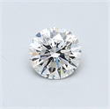 0.50 Carats, Round Diamond with Very Good Cut, E Color, VS2 Clarity and Certified by GIA