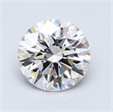 1.15 Carats, Round Diamond with Excellent Cut, H Color, VS2 Clarity and Certified by GIA