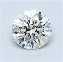 1.14 quilates, Redondo Diamante , Color J, claridad SI2 y certificado por GIA