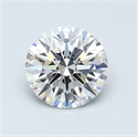 0.72 Carats, Round Diamond with Excellent Cut, F Color, VS1 Clarity and Certified by GIA